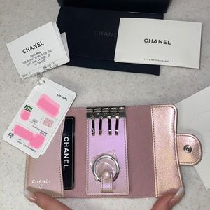 Chanel Key holder / chain 21K pink 4 key